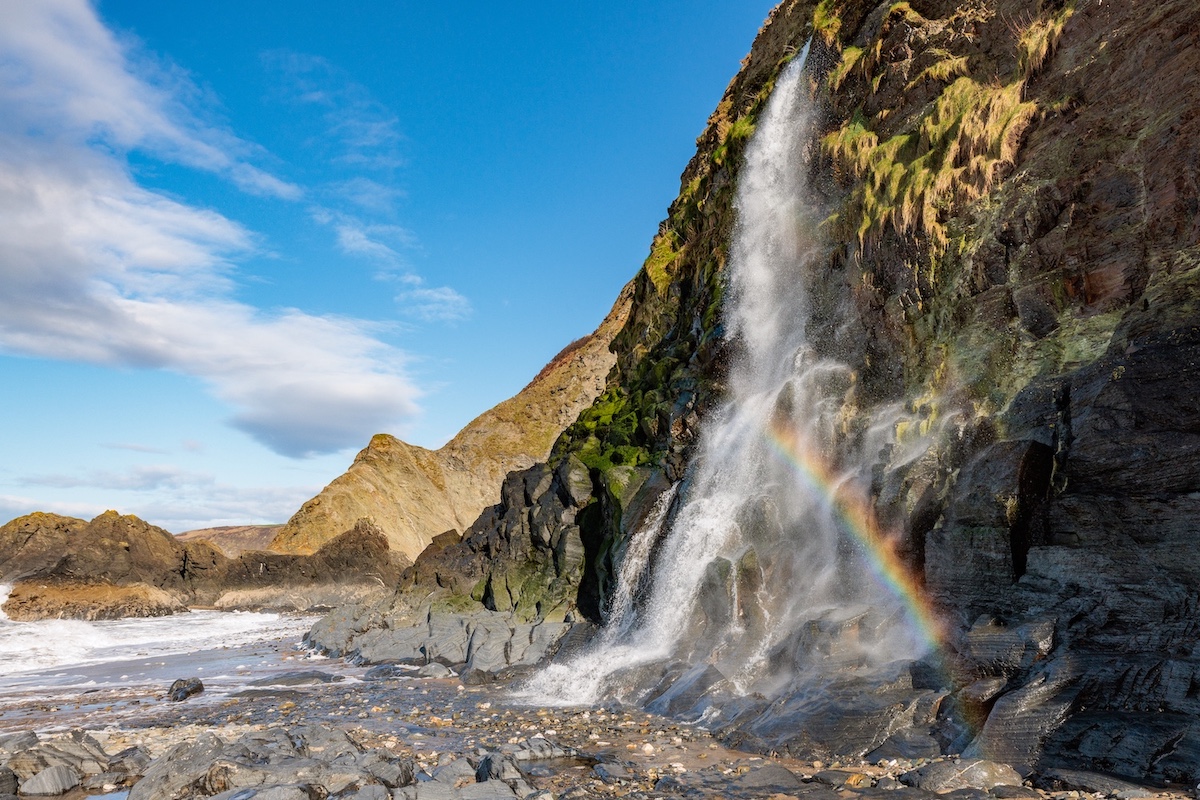 Waterfall at Tresaith